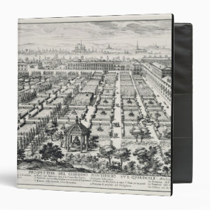 Classeur Jardins du Quirinale, de 'Li Giardini di Rom