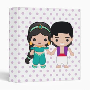 Classeur Jasmine et Aladdin Emoji