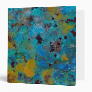 Classeur Jasper Chrysocolla Bleu Tacheté