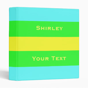 Classeur Jaune, Vert, Bleu, Grandes Tunes de Shirley Taylor