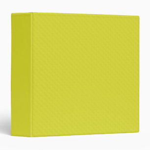 Classeur Jaune vert néon brillant texturé