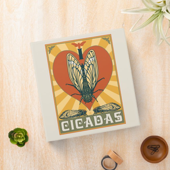 Classeur Je Coeur Cicadas (In Situ)