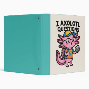 Classeur Je me pose des questions Salamandre mexicaine l'éc