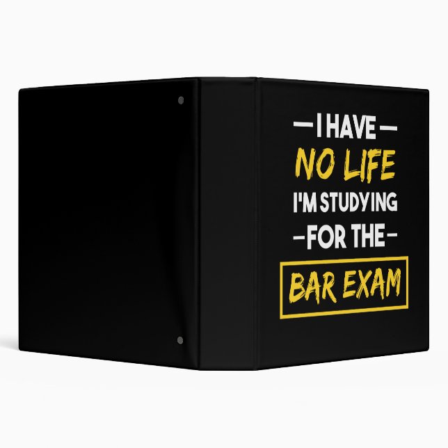 Classeur Je n'ai aucune vie que j'étudie pour l'examen au b (Arrière-plan)