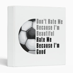 Classeur Je Suis Beau Je Suis Bon Soccer Ball