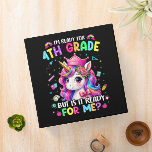 Classeur Je suis prêt pour la licorne de 4e année, premier