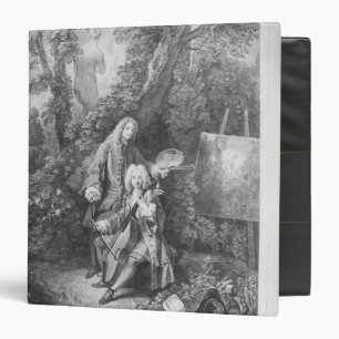 Classeur Jean Antoine Watteau et Monsieur d'ami