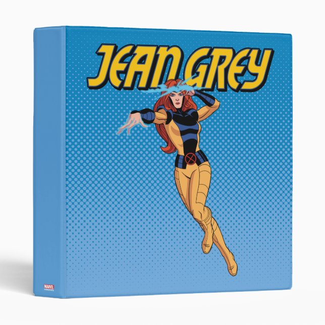 Classeur Jean Grey Pose de caractères (Devant/Côté)