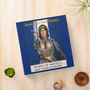 Classeur Jeanne d'Arc Héroïne Française, Chevalière La Puce