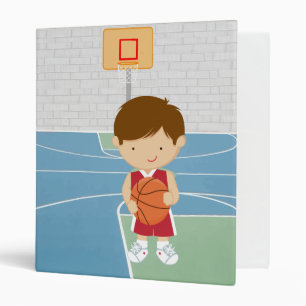 Classeur Jersey rouge de basket-ball de joueur de basket