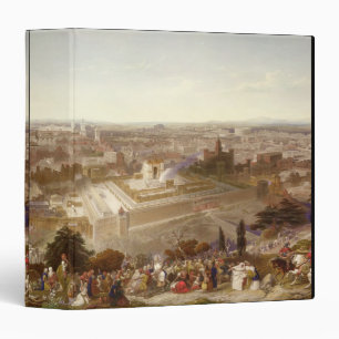 Classeur Jérusalem dans sa splendeur, gravée par Charles