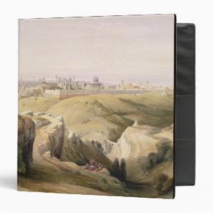 Classeur Jérusalem du mont des Oliviers, le 8 avril 1839