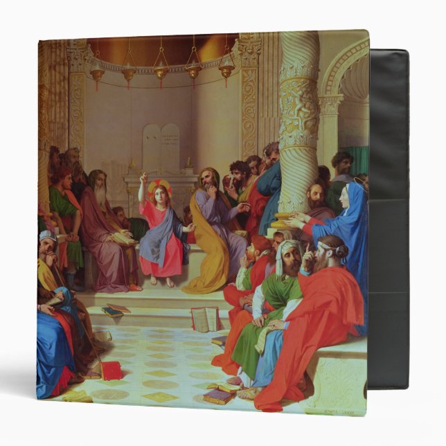 Classeur Jésus parmi les médecins, 1862 (Devant/Intérieur)