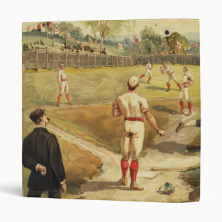 Classeur Jeu de baseball vintage ancien en 1887