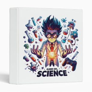 Classeur Jeu de concoction chimique, thème scientifique