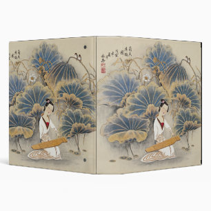 Classeur Jeu de la musique par l'étang de Lotus