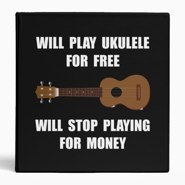 Classeur Jeu d'ukulélé (Devant)