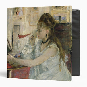 Classeur Jeune femme saupoudrant son visage, 1877