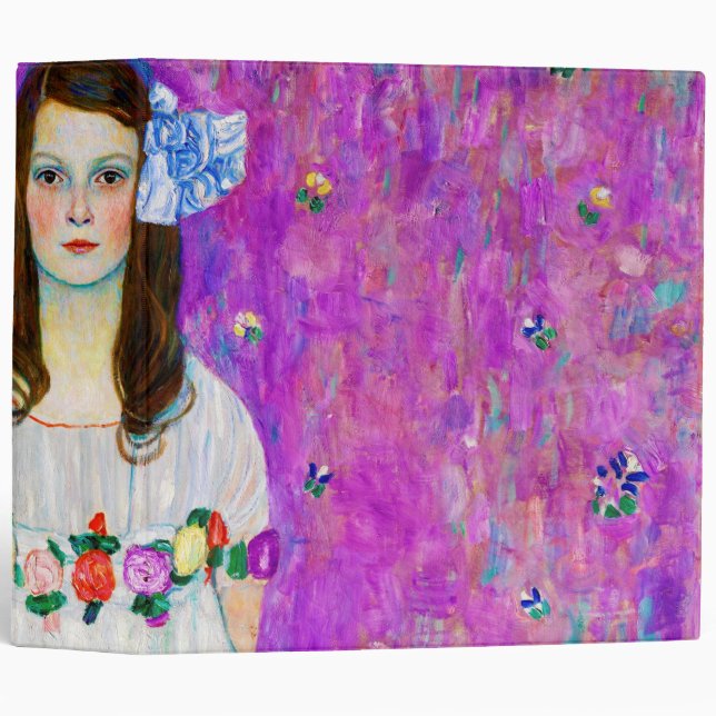 Classeur Jeune fille, Gustav Klimt (Devant/Côté)
