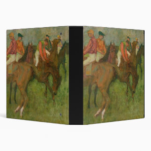 Classeur Jockeys d'Edgar Degas , 1886-90