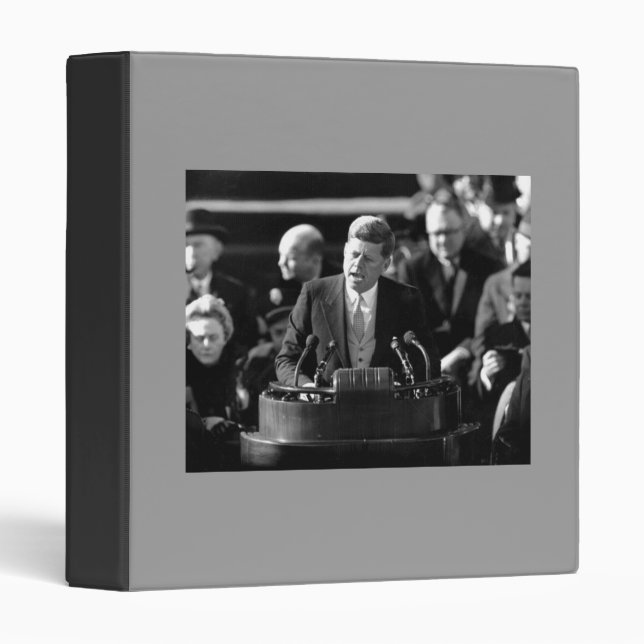 Classeur John F Kennedy (Devant/Côté)