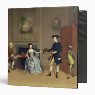 Classeur John Orde, avec son épouse Anne, et son fils plus