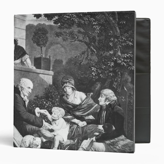 Classeur Joies d'être un père, c.1797 (Devant/Intérieur)