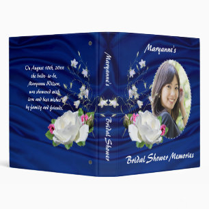 Classeur Joli Album de Fête des mariées Rose blanche