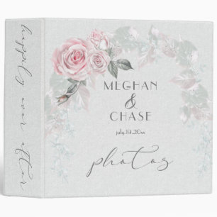 Classeur Joli Arc Mariage rose