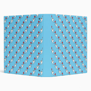 Classeur Joli Fantôme de dessin animé avec Motif de ballon 