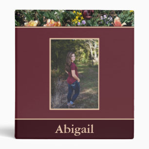 Classeur Joli Jardin Photo Violet