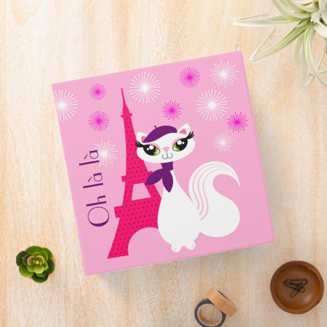 Classeur Joli Kitty Paris 2 pouces (In Situ)