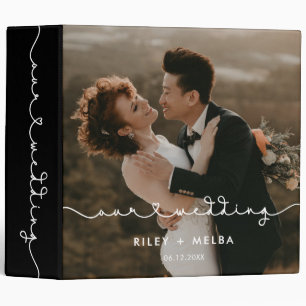 Classeur Joli mariage photo de police de coeur