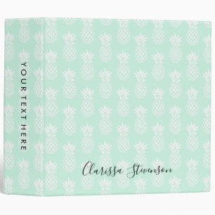 Classeur Joli motif vert en bon état mignon élégant