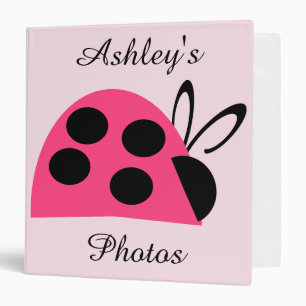 Classeur Joli Rose Rose Ladybug Album photo