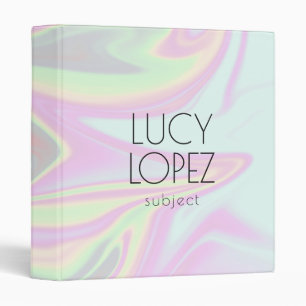 Classeur Jolie élégance moderne chick holographic