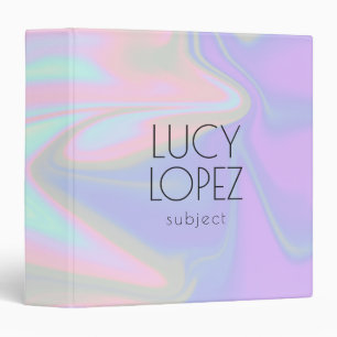 Classeur Jolie élégance moderne chick holographic