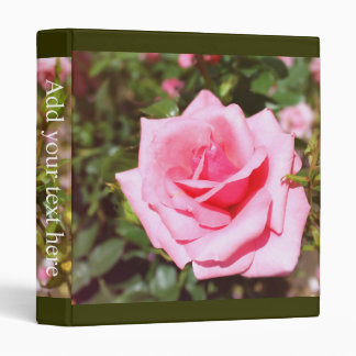 Classeur jolie rose rose fleur amour et romance