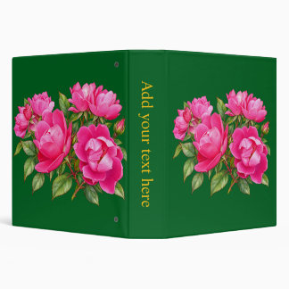 Classeur jolie rose rose fleur amour et romance