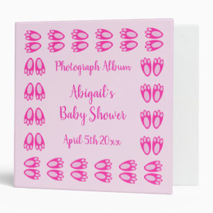 Classeur Jolis pieds de lapin rose pour bébé fille Baby Sho