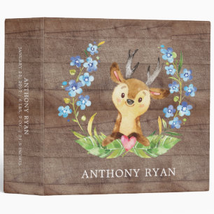 Classeur Jote Deer Boys Baby Photo Album