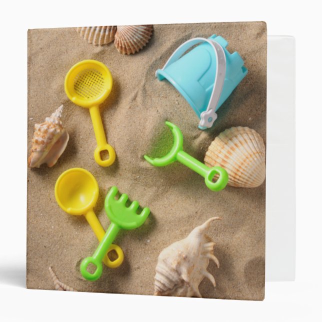 Classeur Jouets de plage (Devant/Intérieur)