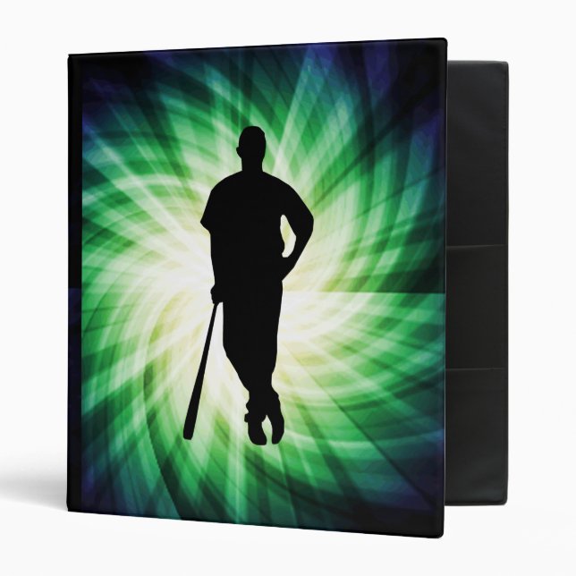 Classeur Joueur de baseball ; Cool (Devant/intérieur)