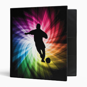 Classeur Joueur de football; coloré
