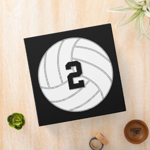 Classeur Joueur de volley-ball personnalisé numéro Jersey e