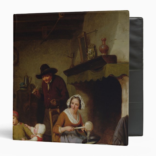Classeur Jour de crêpe, 1845 (Devant/Intérieur)