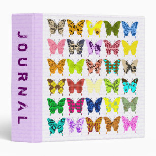 Classeur Journal de collage de papillon