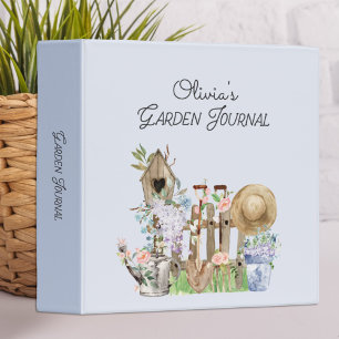 Classeur Journal de jardin à outils de jardinage floral aqu