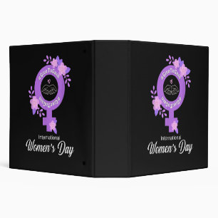 Classeur Journée internationale des femmes 8 mars