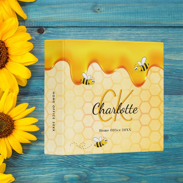 Classeur Joyeuse bumble abeilles nid d'abeille école de mie (Créateur téléchargé)